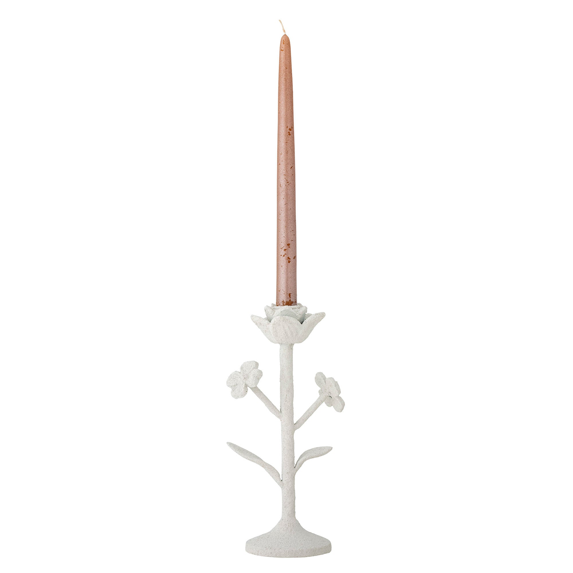 Kreatywna kolekcja Ranin Candle Holder, White, Żelazo