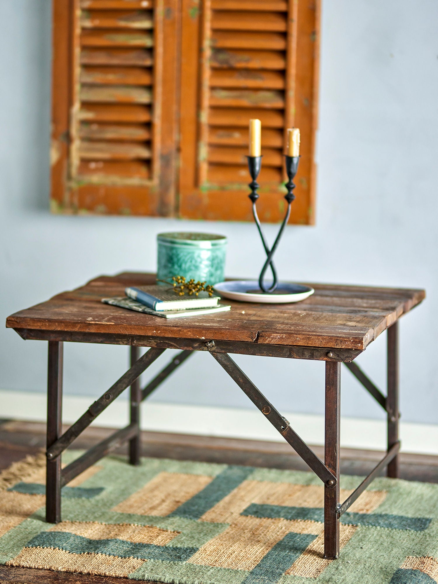 Creative Collection Loft Coffee Table, Brown, Reclaimed Wood