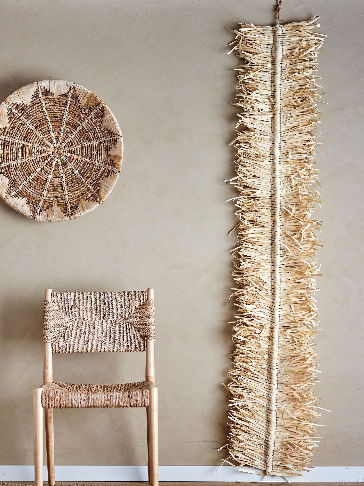 Bloomingville Toledo Decor Wall, Nature, Palm Leaf