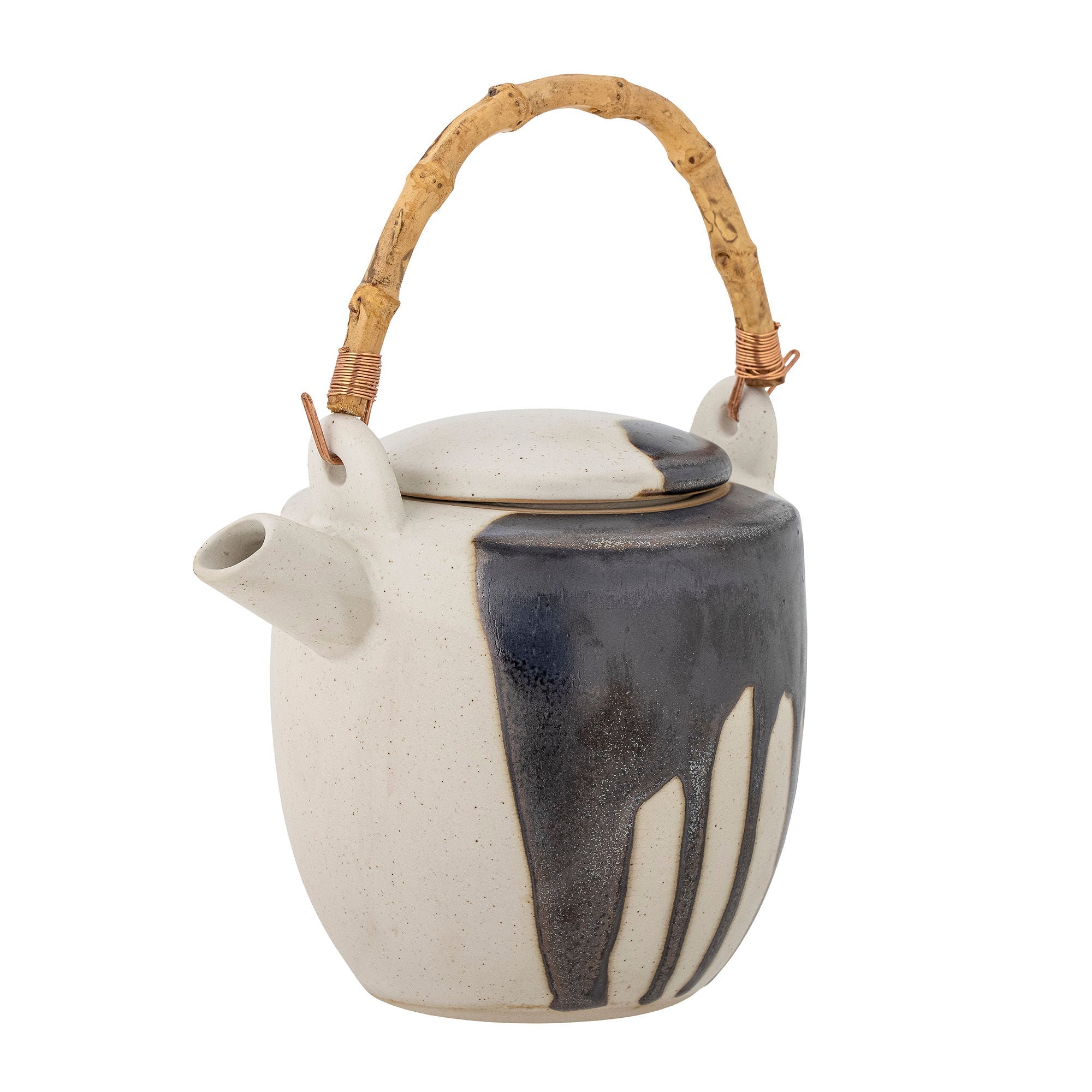 Bloomingville Okayama Teapot, Blue, Stoneware