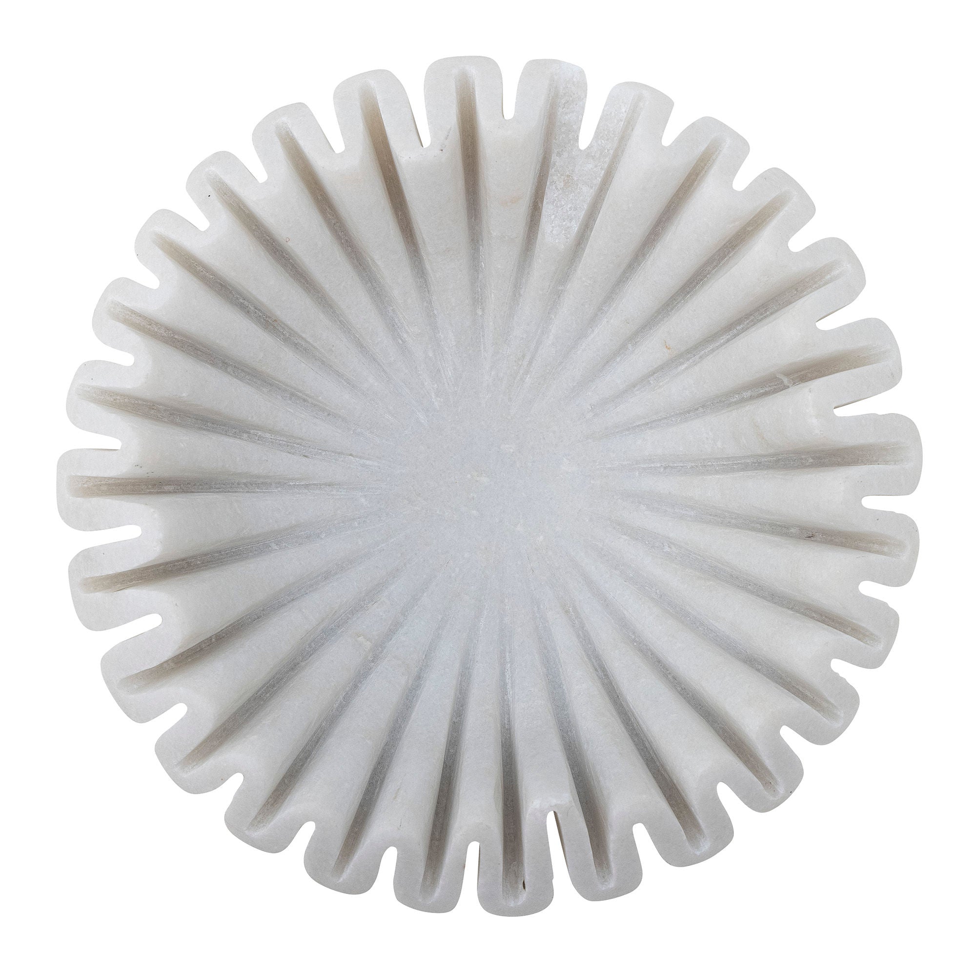 Bloomingville Harmonia Bowl, White, Marble