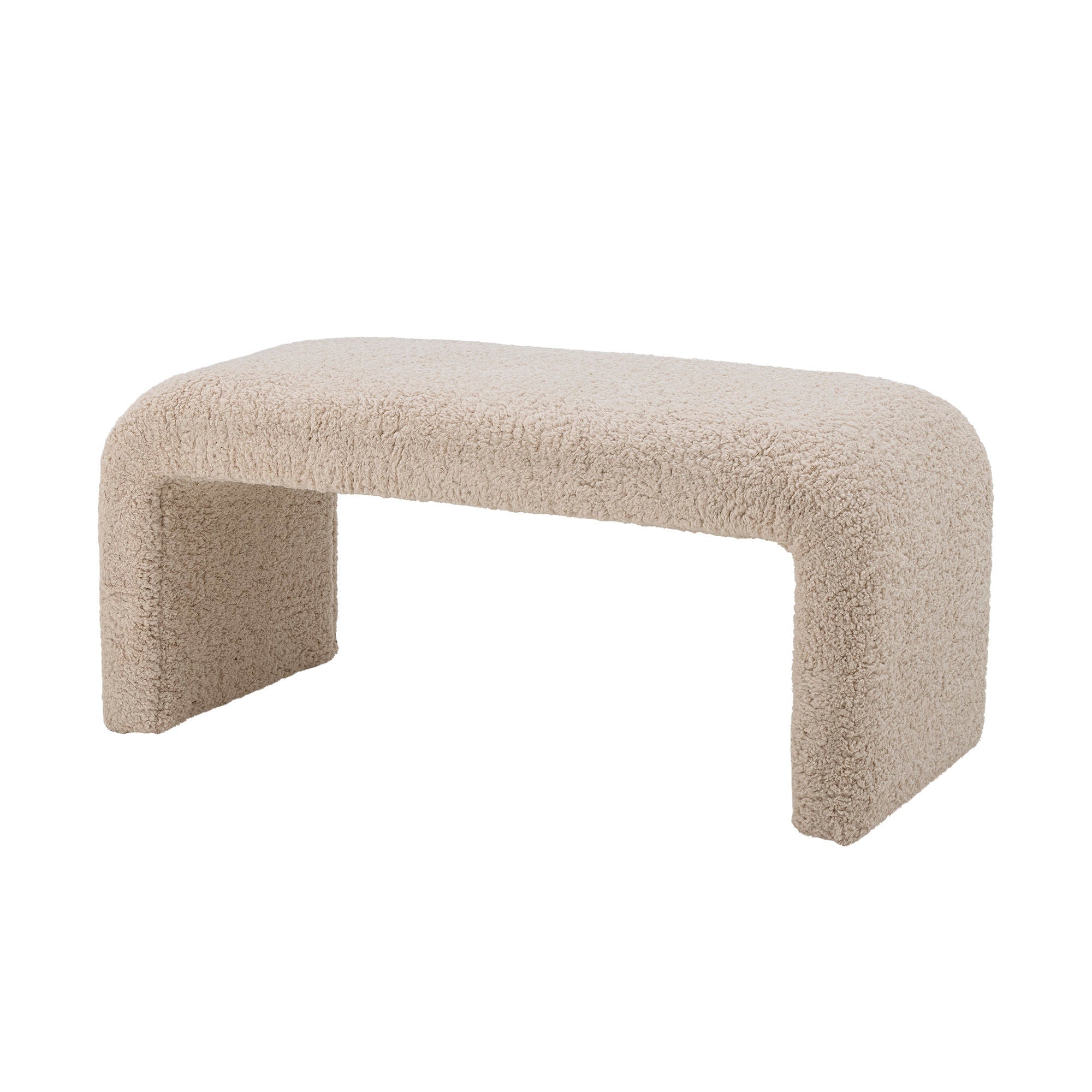 Bloomingville Bobbie Bench, Natura, poliester