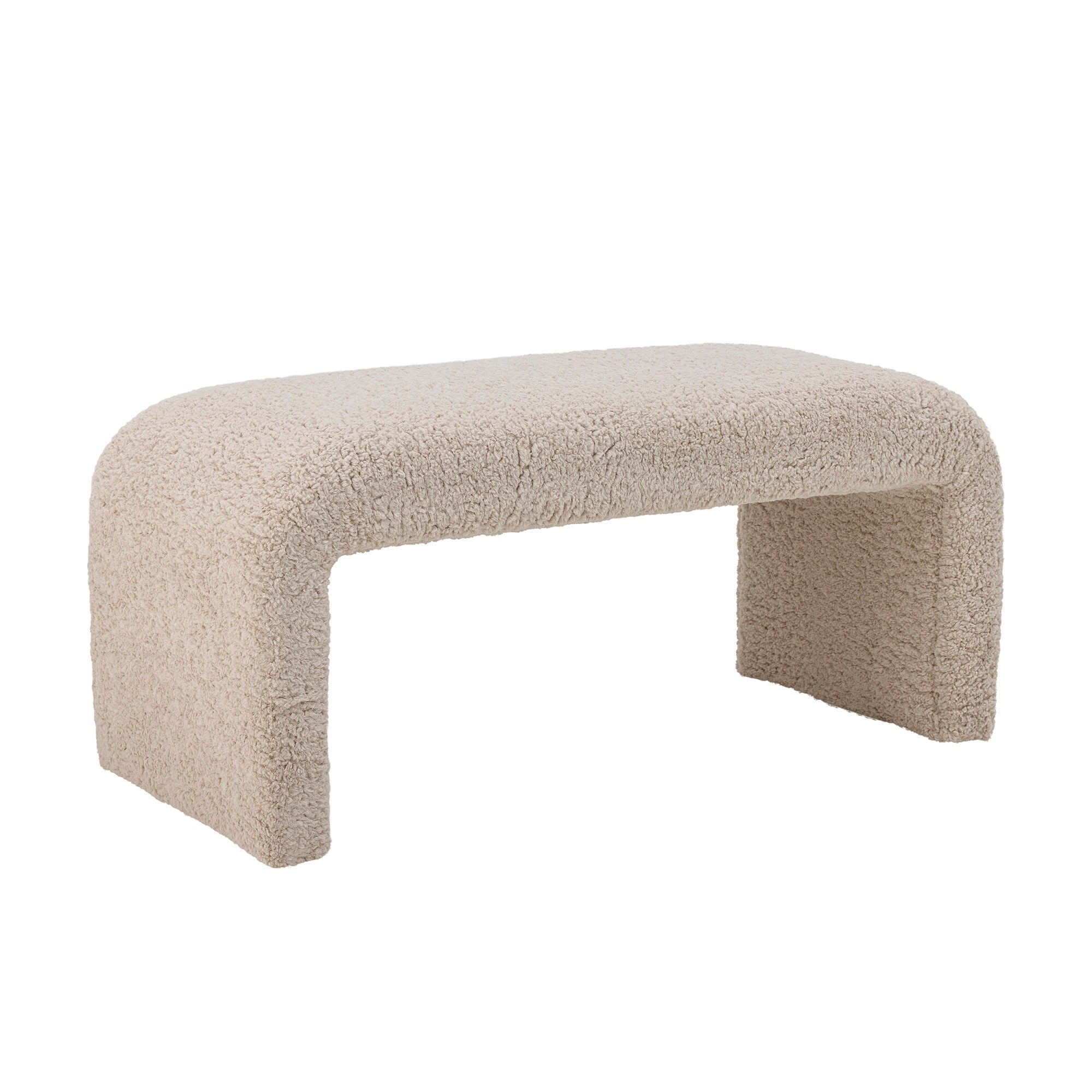 Bloomingville Bobbie Bench, Natura, poliester