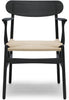 Carl Hansen Ch26 Chair, Colored Oak/Natural Cord