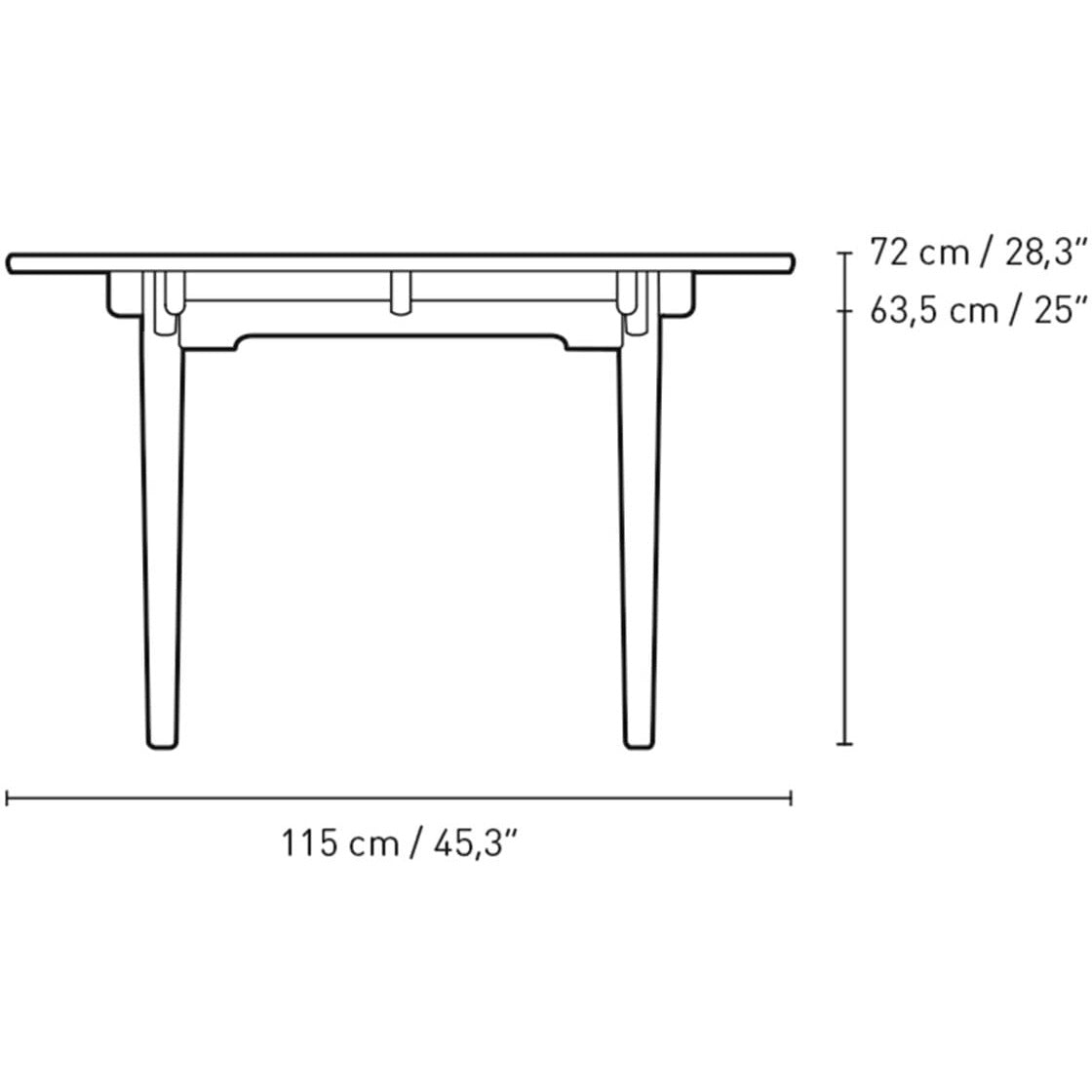 [product_category]-Carl Hansen Ch338 Dining Table 200x115 Cm, Mahogany Oiled-Carl Hansen-5715230013472-CH338-080-102-2-FSC-70-CAR-4