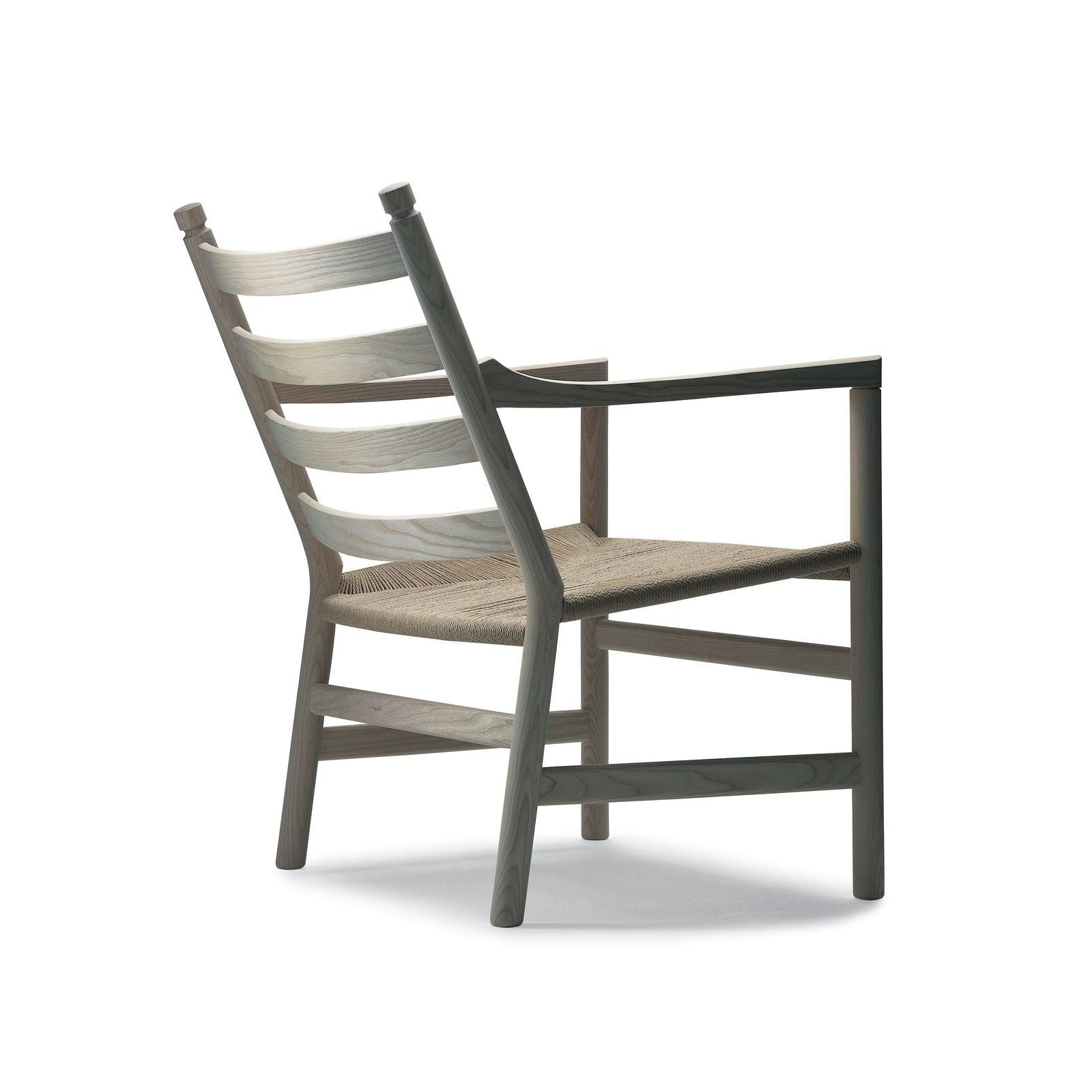 Carl Hansen Ch44 Lounge Chair, Soaped Oak/Natural