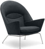  Ch468 Oculus Chair Steel /Dark Gray Fabric