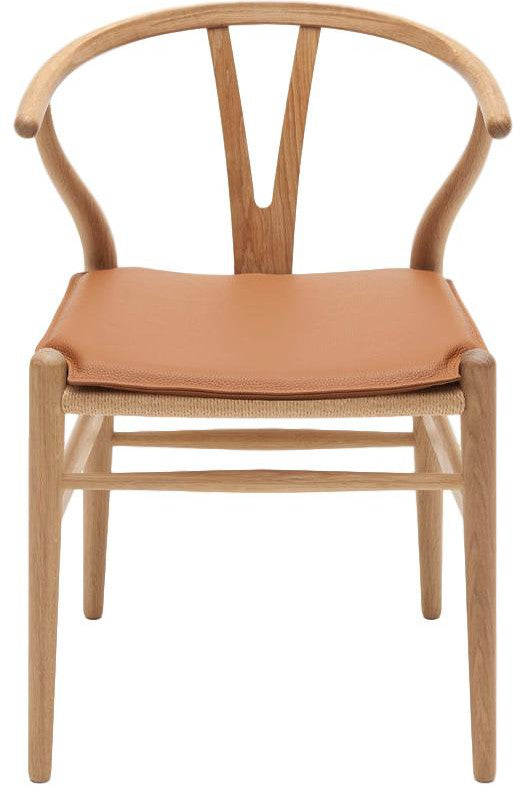 Carl Hansen poduszka na krzesło CH24 Wishbone, brązowy