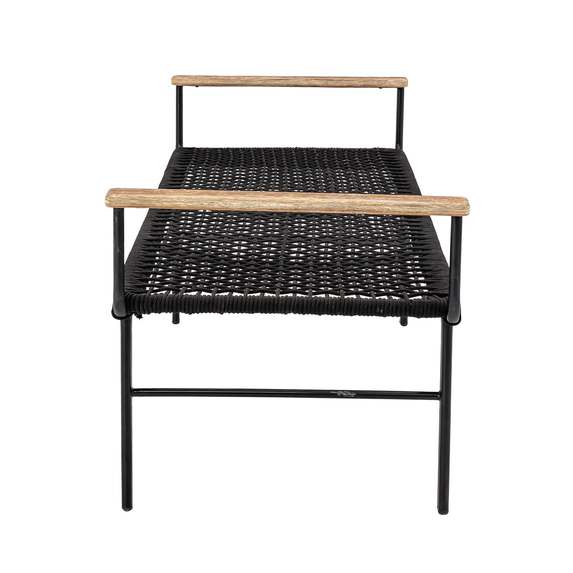 Bloomingville Mundo Bench, Black, Metal