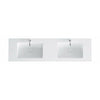 Copenhagen Bath Romsø Double Wash Basin, L160 Cm