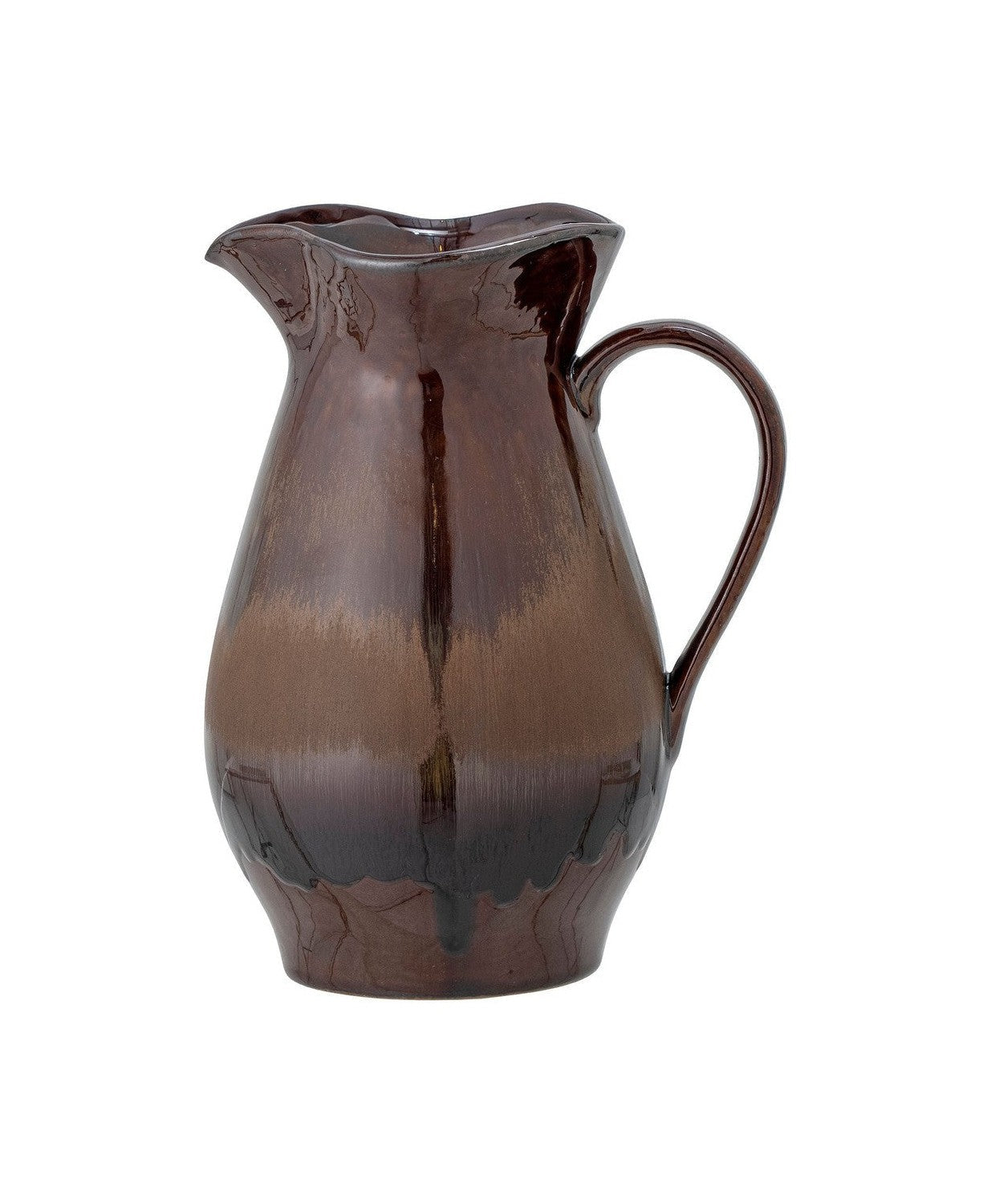 Kreatywna kolekcja Dahlia Jug, Brown, Stoneware