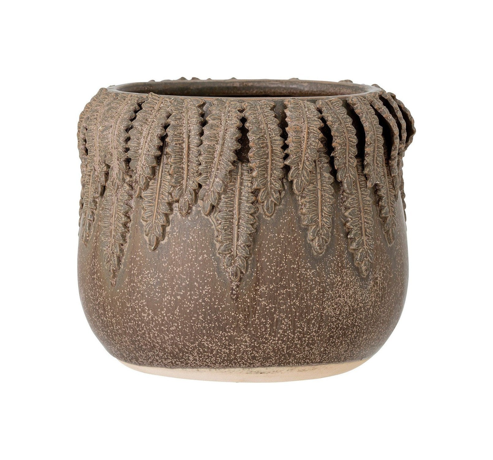 Kreatywna kolekcja Eloi Flowerpot, Brown, Stoneware