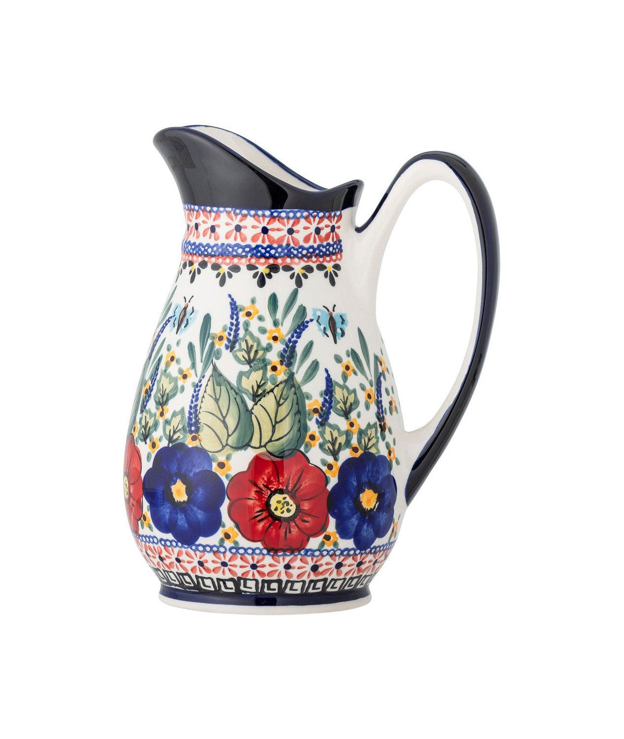 Creative Collection Florist Jug, Red, Stoneware