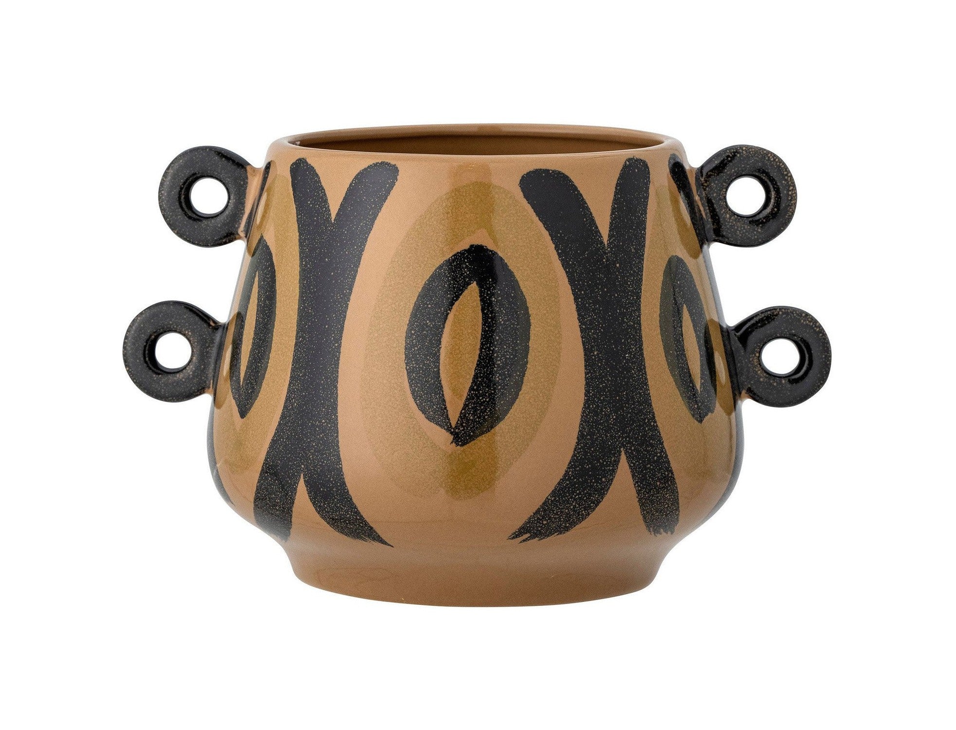 Kreatywna kolekcja Hayan Flowerpot, Brown, Stoneware