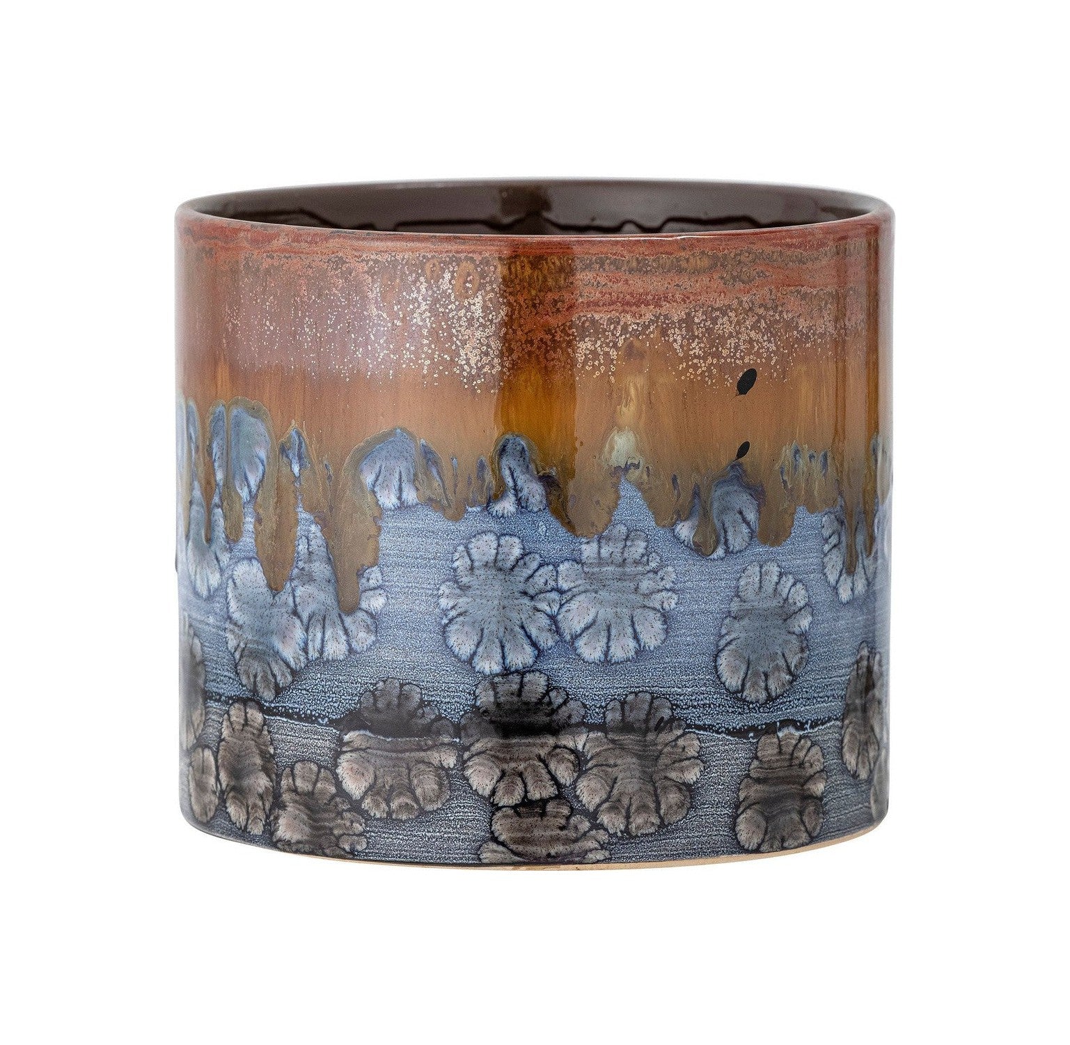 Kreatywna kolekcja Ina Flowerpot, Blue, Stoneware