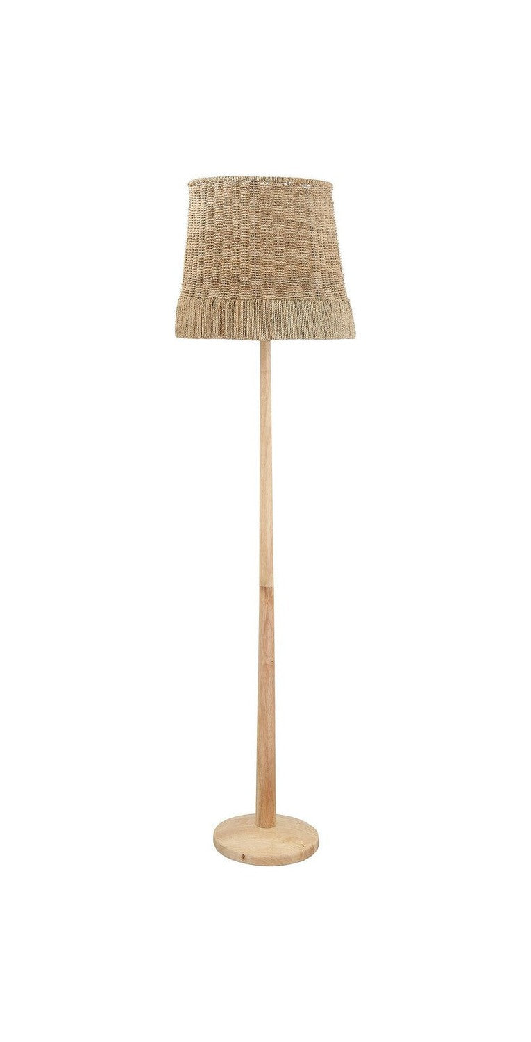 Kreatywna kolekcja kakasi lampa podłogowa, natura, rattan