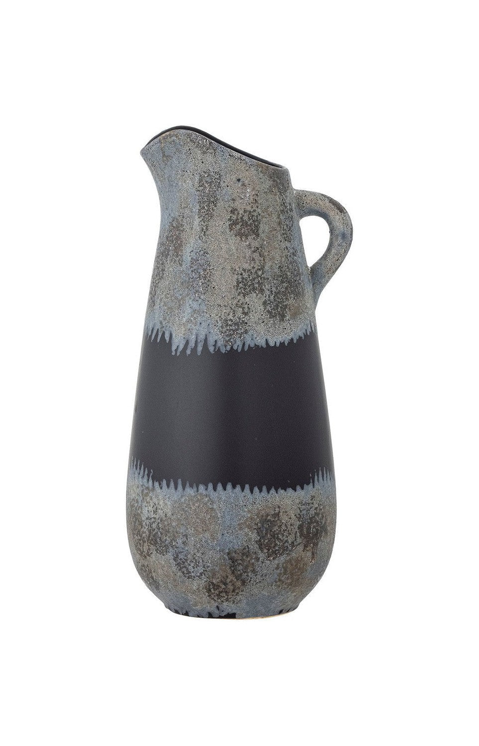 Creative Collection Khumo Vase, Black, Stoneware