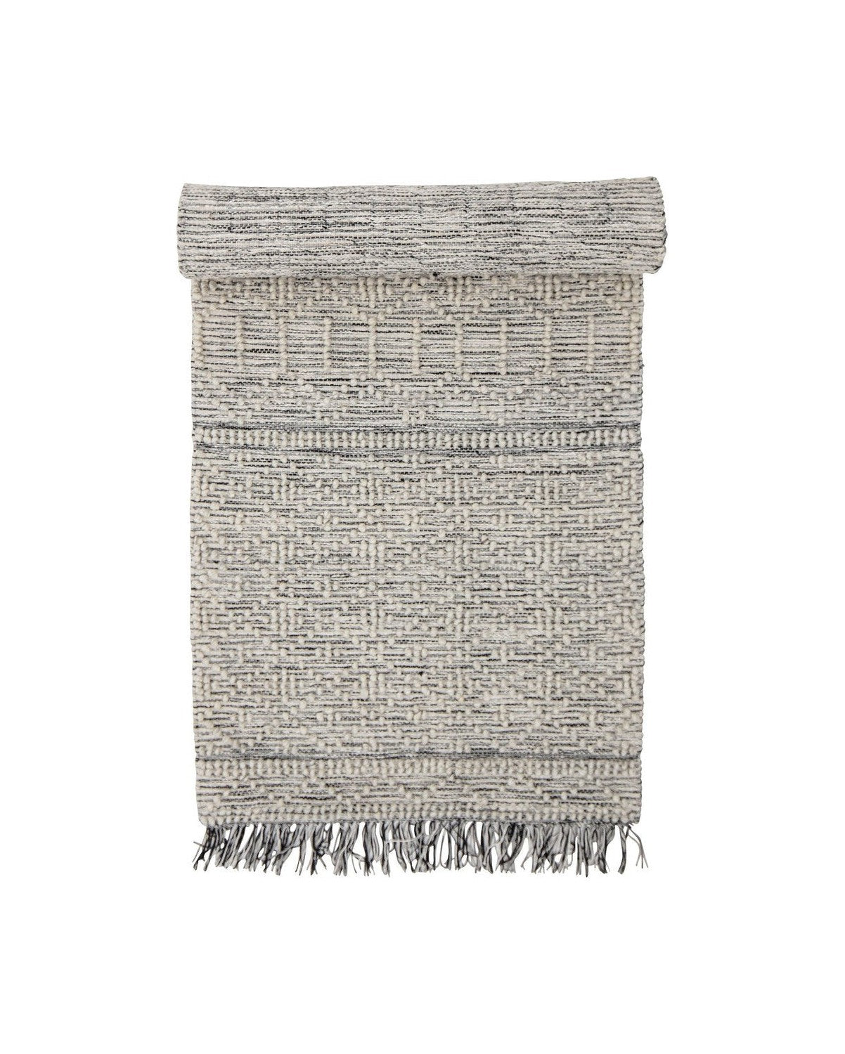 Creative Collection Maisy Rug, Grey, Polyester