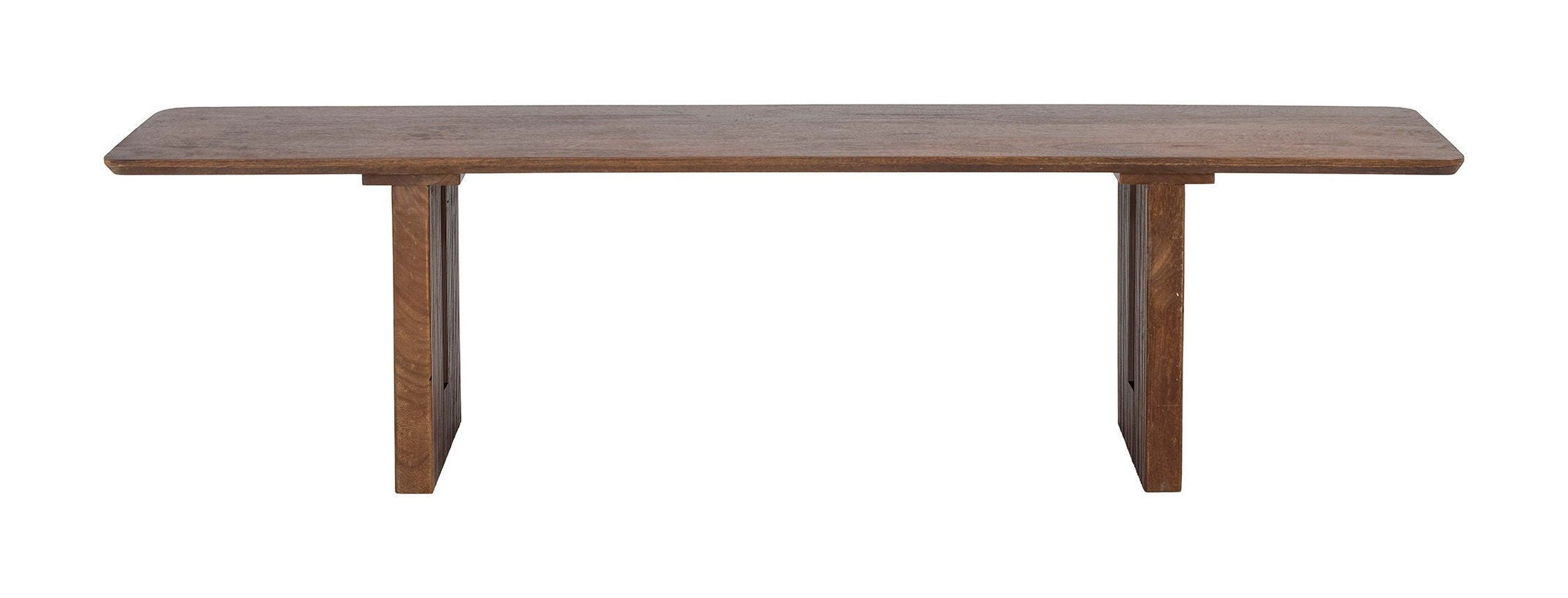 Kreatywna kolekcja Milow Bench, Brown, Mango