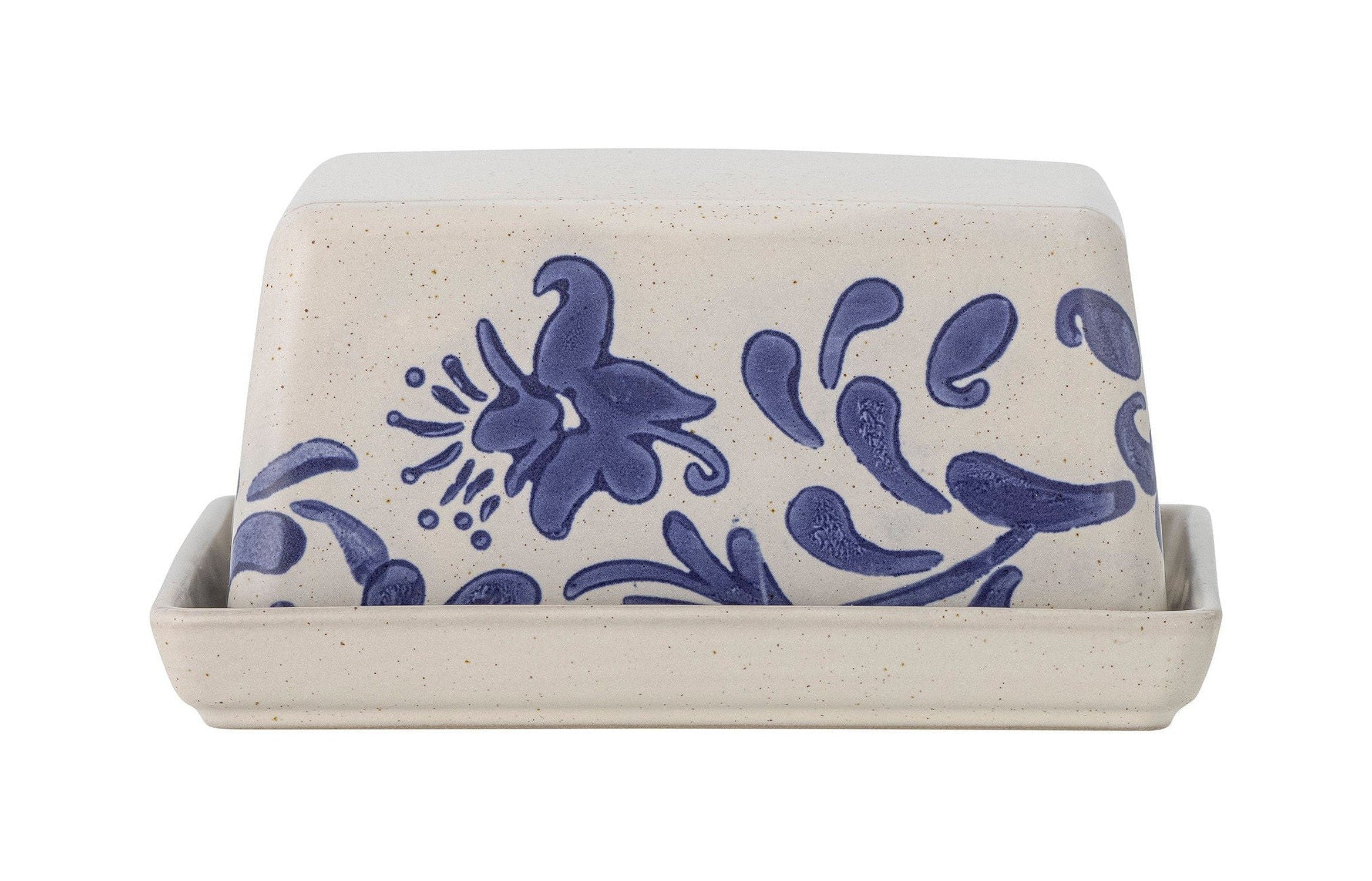 Kreatywna kolekcja Petunia Butter Box, Blue, Stoneware