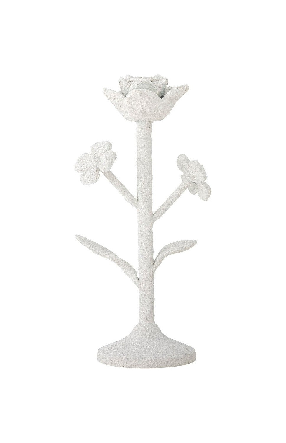 Kreatywna kolekcja Ranin Candle Holder, White, Żelazo