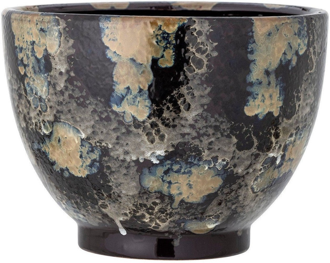 [product_category]-Creative Collection Sayed Flowerpot, Blue, Stoneware-Creative Collection-5711173316458-82060448-BLO-1