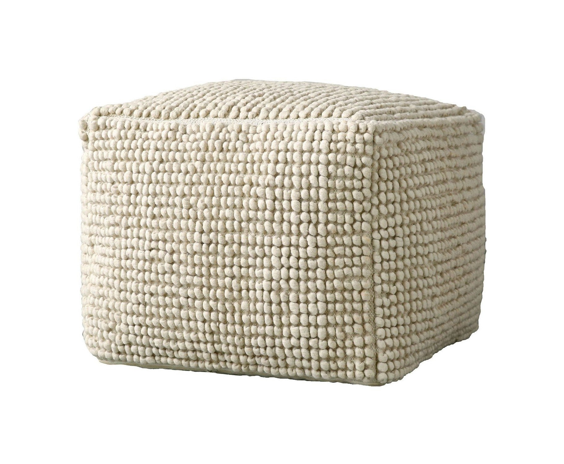 Kolekcja kreatywna SUna Pouf, Nature, Wool