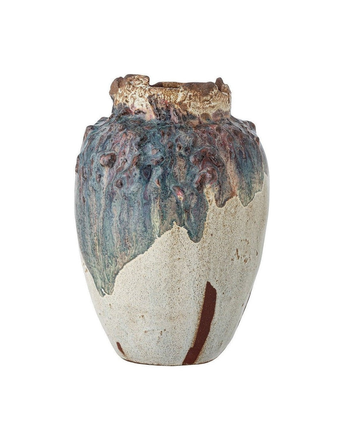 [product_category]-Creative Collection Tauriel Vase, Blue, Stoneware-Creative Collection-5711173330768-82061391-BLO-1