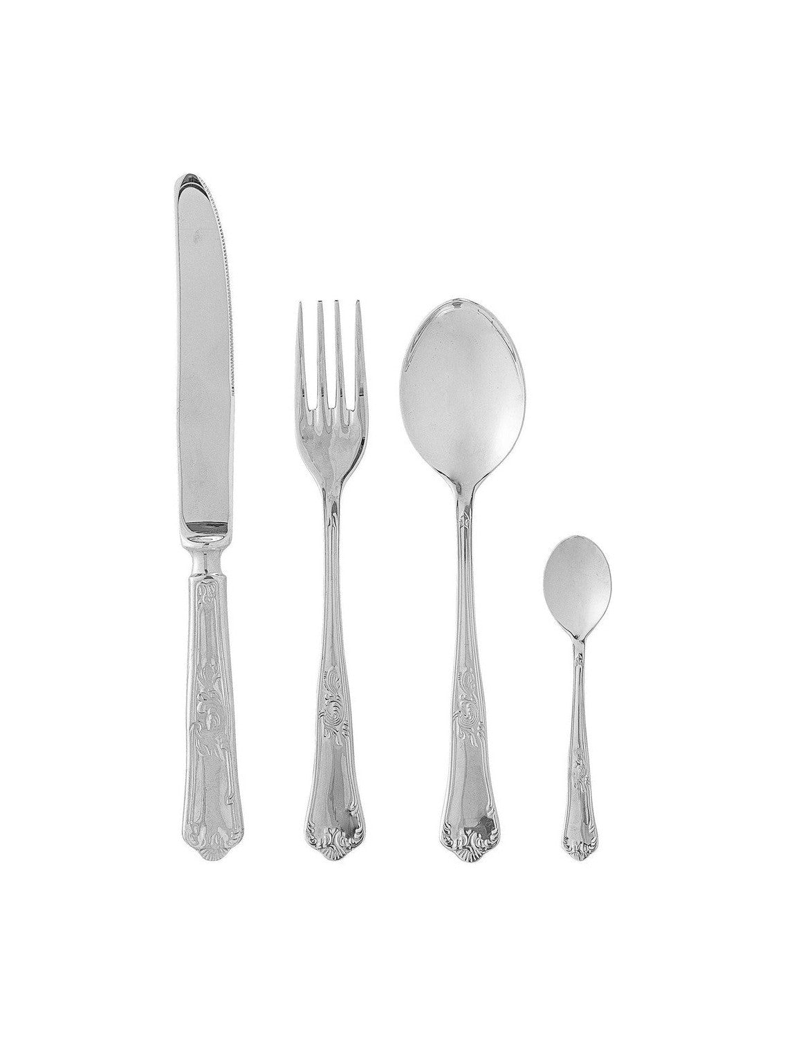 Kreatywna kolekcja Tilly Cutlery, srebrna, stal nierdzewna