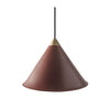  Namibia Pendant ø 25 Cm Oak Brown/Brass With Black Cable