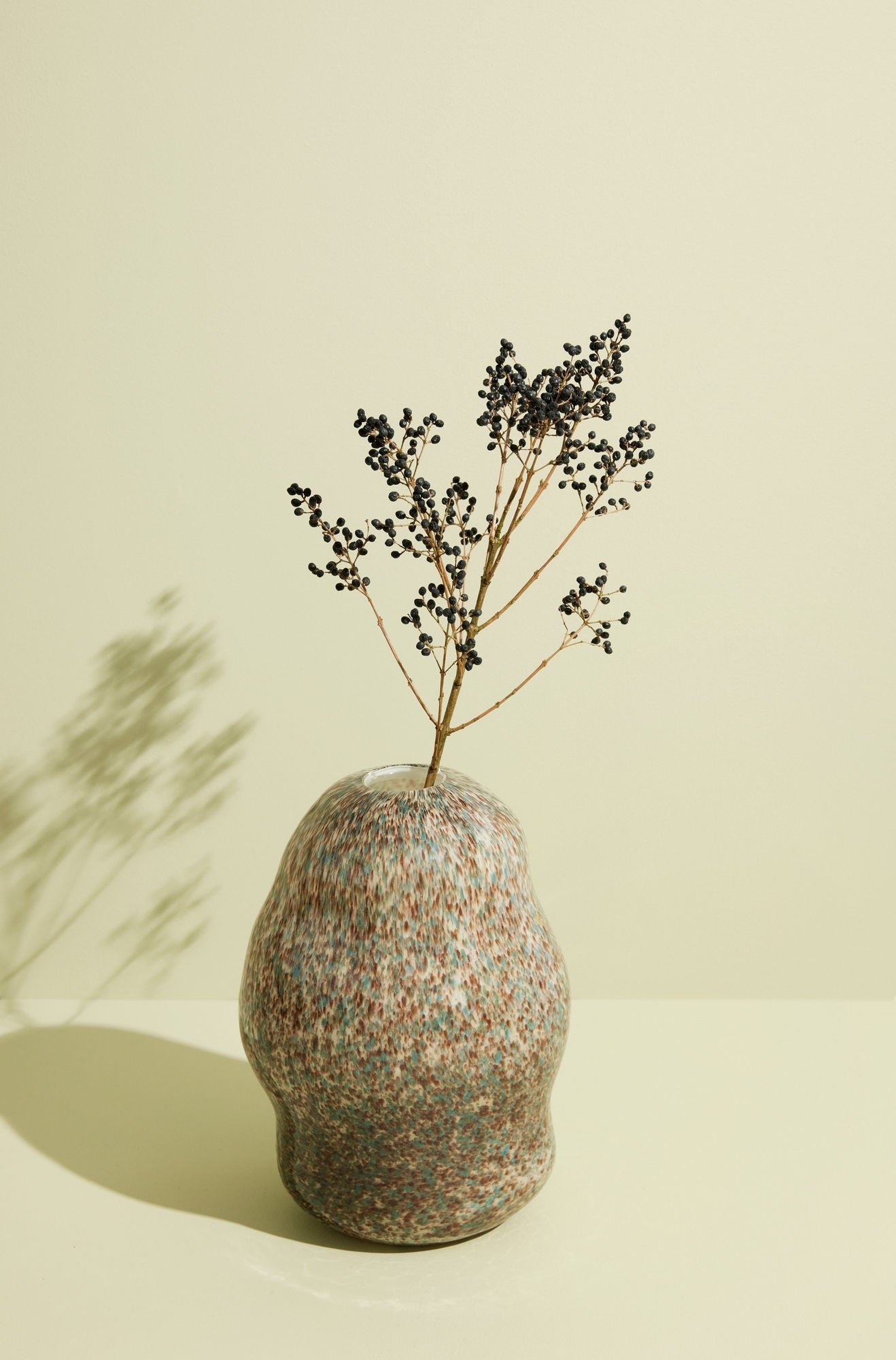 Hübsch Miro Vase Brown