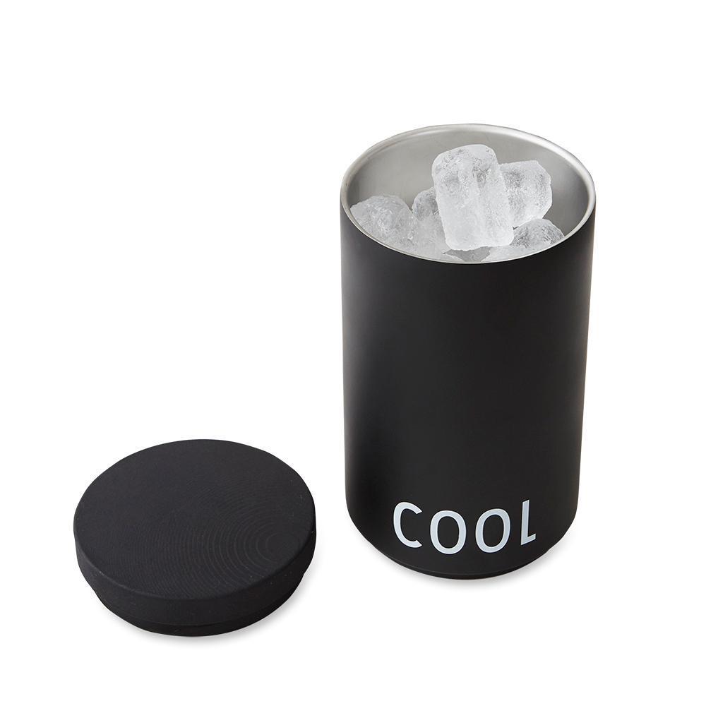 [product_category]-Design Letters Cool Wine Cooler & Ice Bucket, Black-Design Letters-5710498763589-10204303BLACK-DES-3