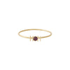 Design Letters Great Mom Bangle 18k Gold Plated, Amethyst Violet