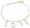 Design Letters Love Bracelet, Silver