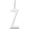 Design Letters Pendant A Z 16 Mm, Silver, Z