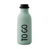 Design Letters To Go Water Bottle, Green