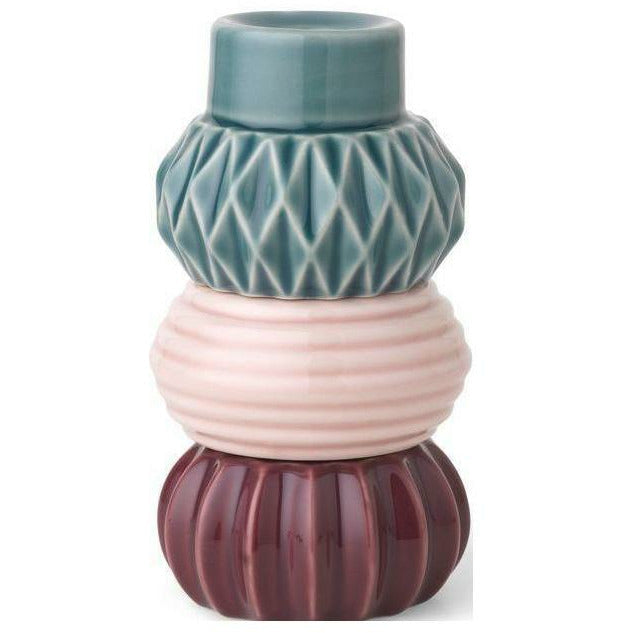 Dottir Candle Holder Multicolor, 3 szt.