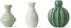 Dottir Samsurium Minibell Vase Set, Green