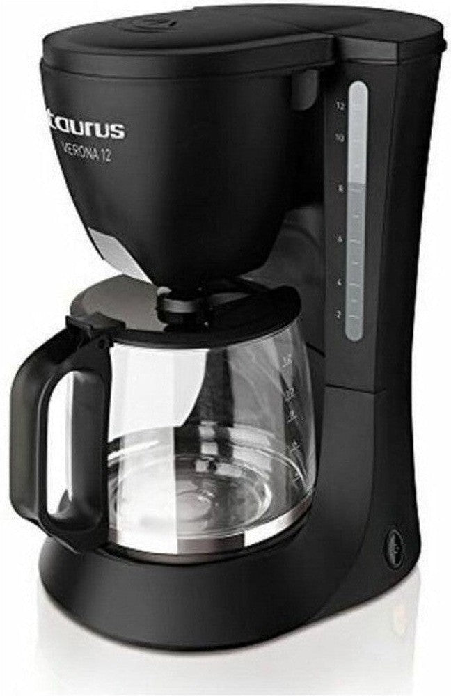 Drip Coffee Machine Taurus Verona 12 680 W Czarne 1,2 L