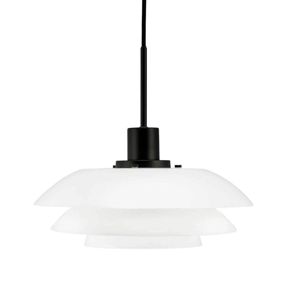 [product_category]-Dyberg Larsen Dl31 Pendant Lamp, Opal/Matt Black-Dyberg Larsen-5704709082156-8215-DYB-1