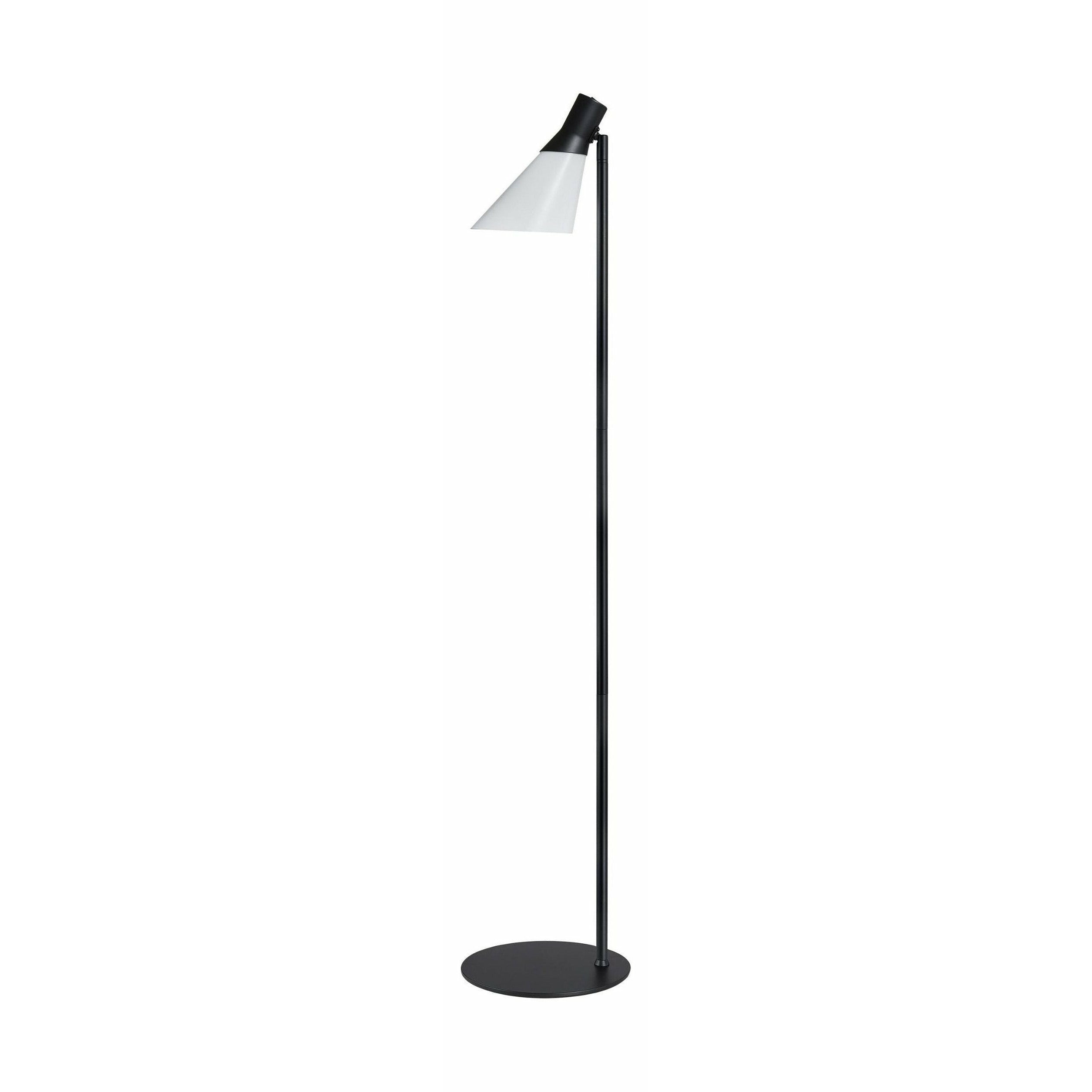 Lampa podłogowa Dyberg Larsen Gent, Opal/Matt Black