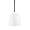  Jazz D18 Lampa opal/szczotkowana stal