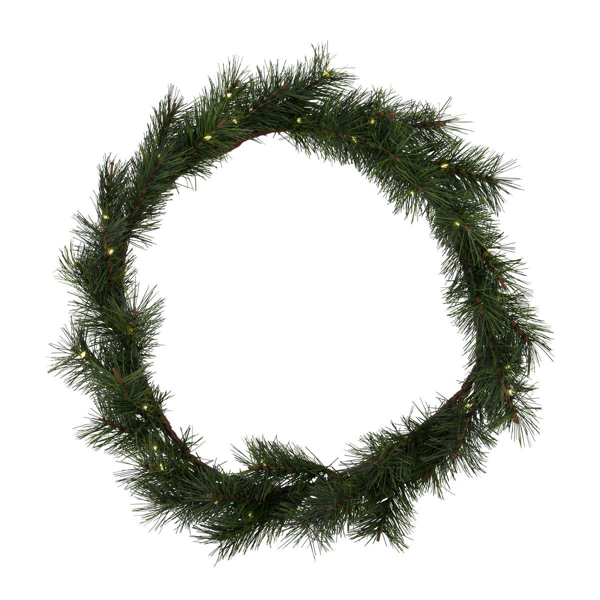 Doktor Doktor Wreath w. LED, hdpeuce, natura