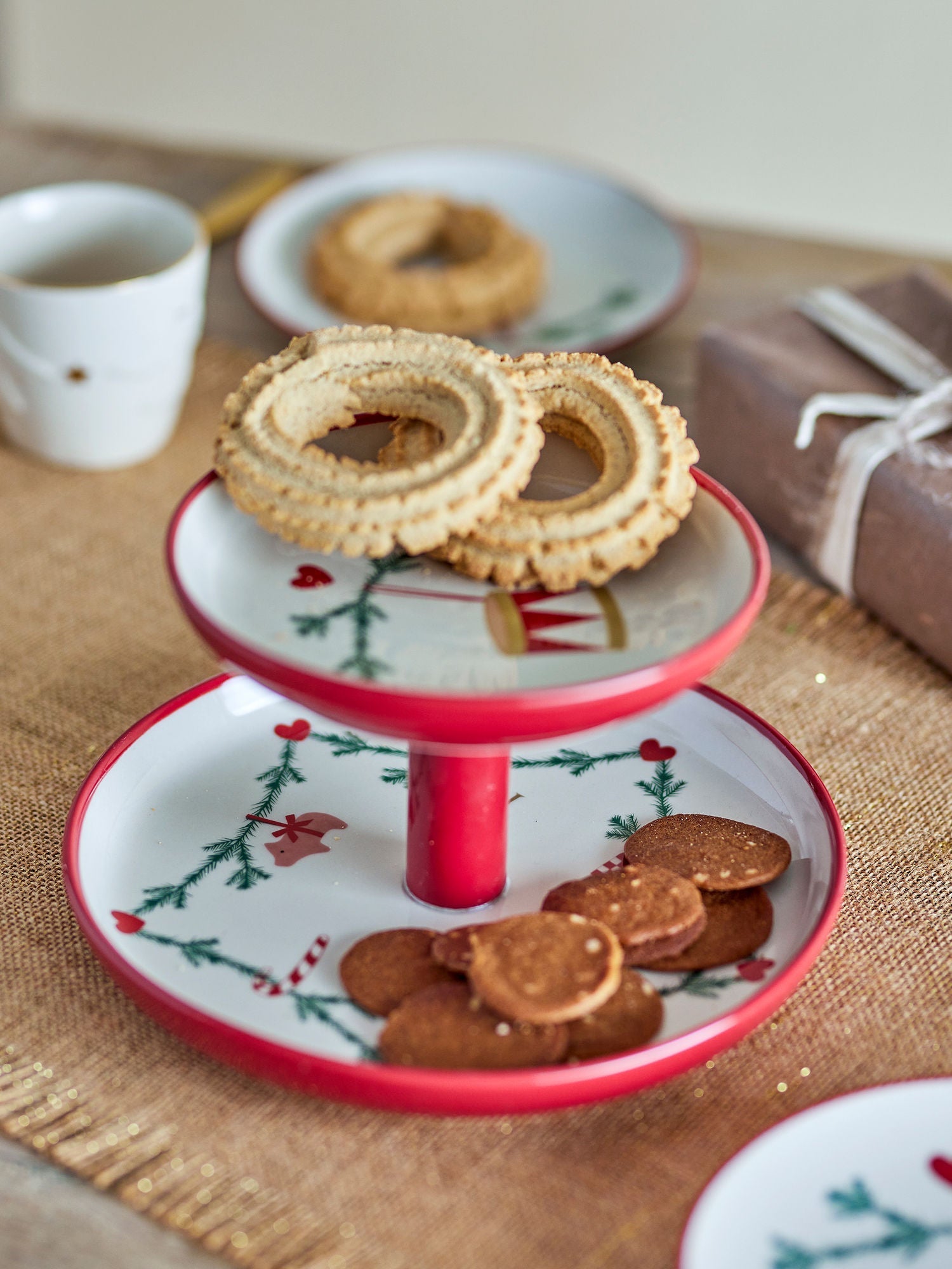 Bloomingville Yule Etagere, Nature, Stoneware