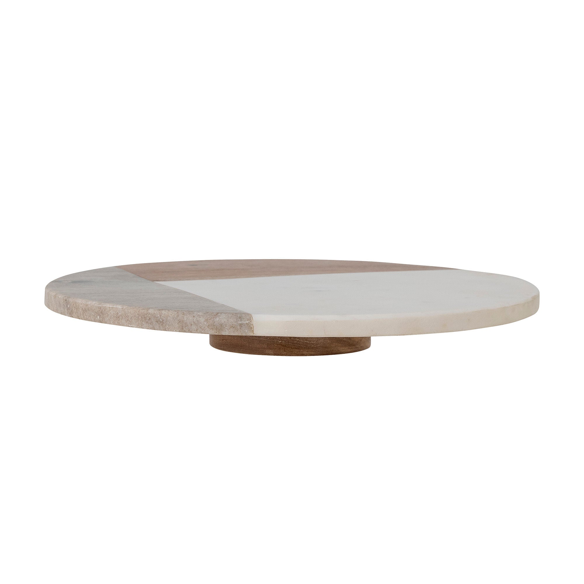 Creative Collection Olly Cake Tray, White, Marble