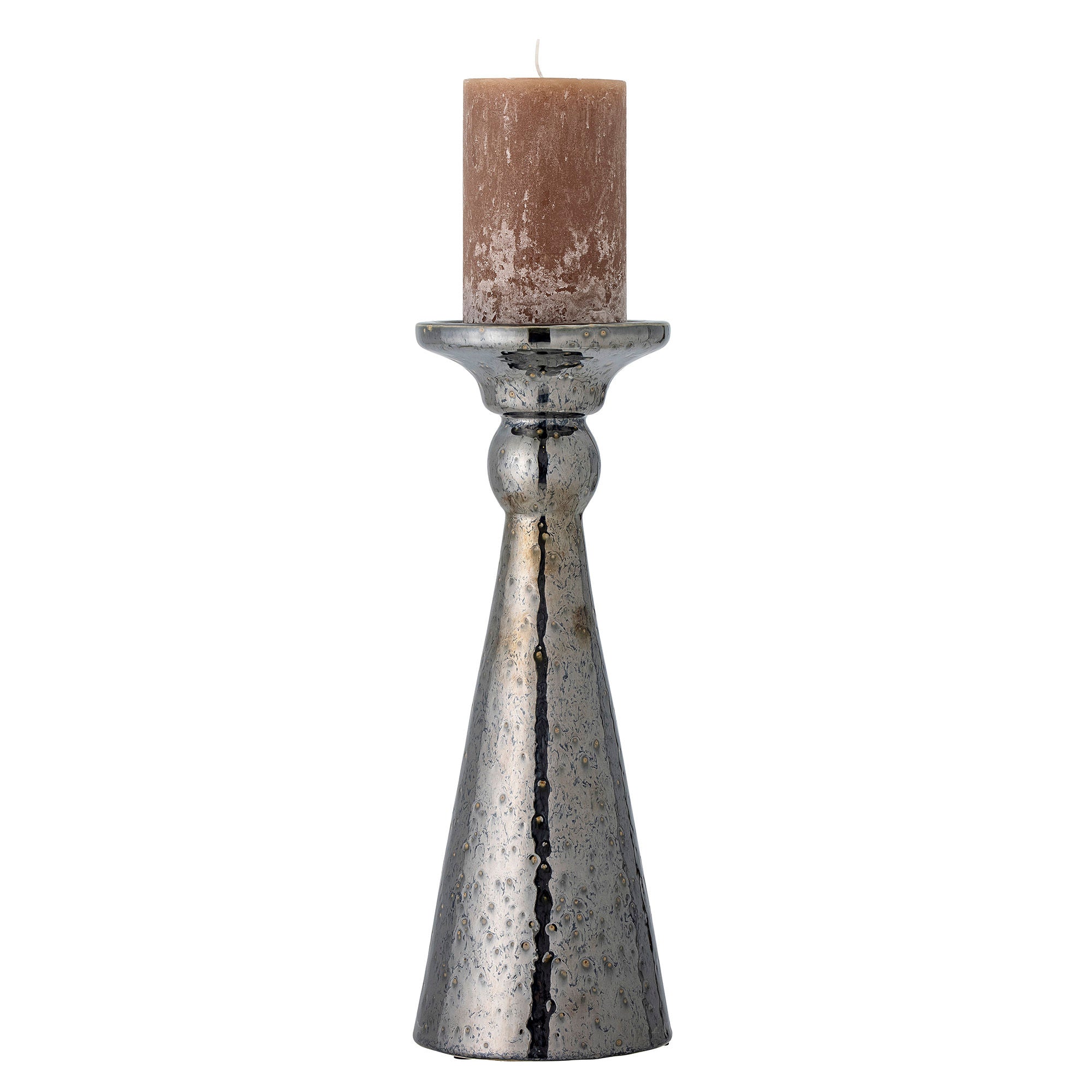 Bloomingville Sail Candle Holder, Black, Ceramic