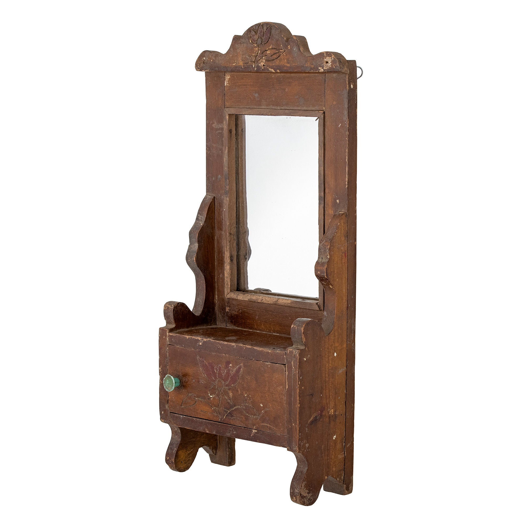 Creative Collection Sehar Mirror w/Shelf, Brown, Reclaimed Wood