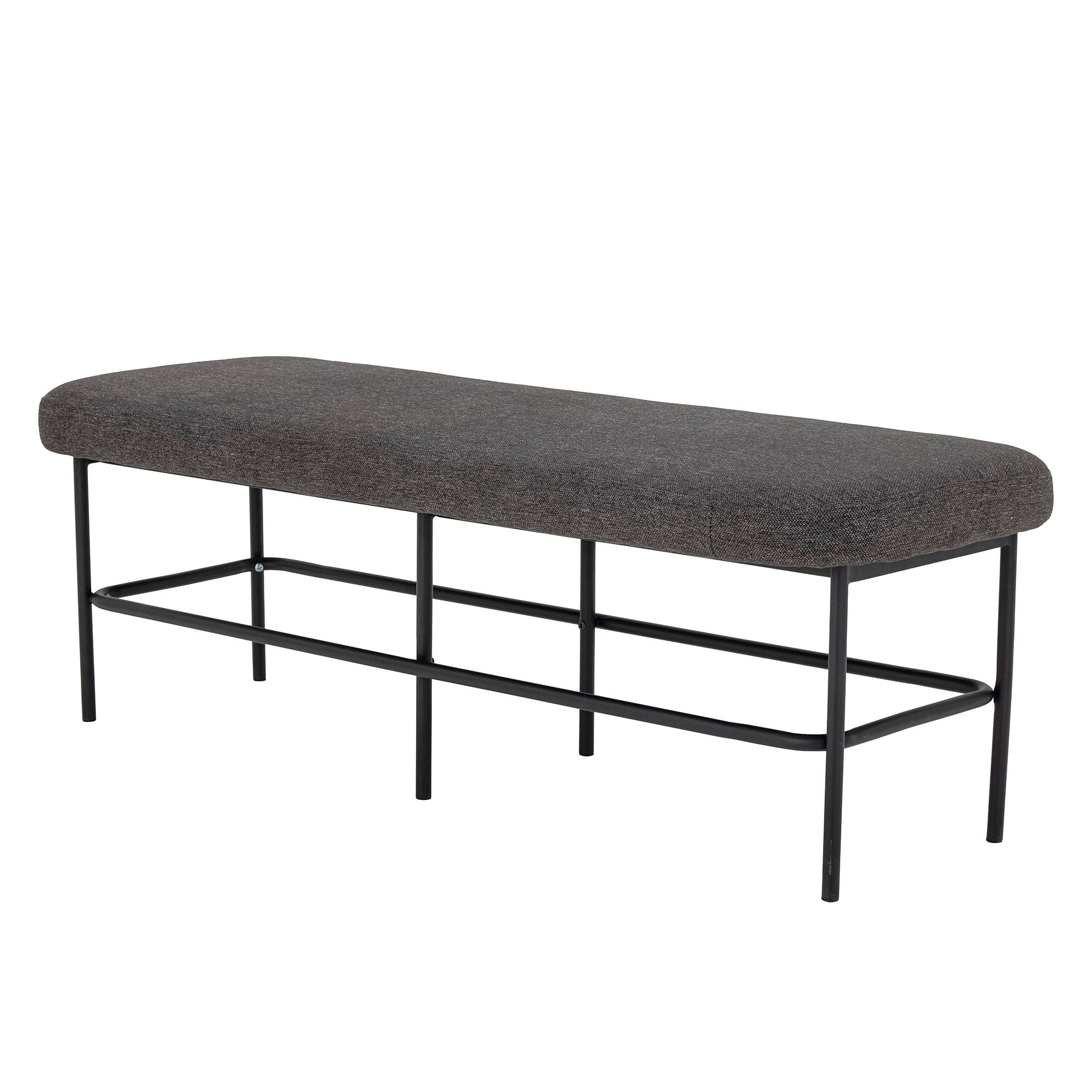 Bloomingville Faell Bench, Grey, poliester