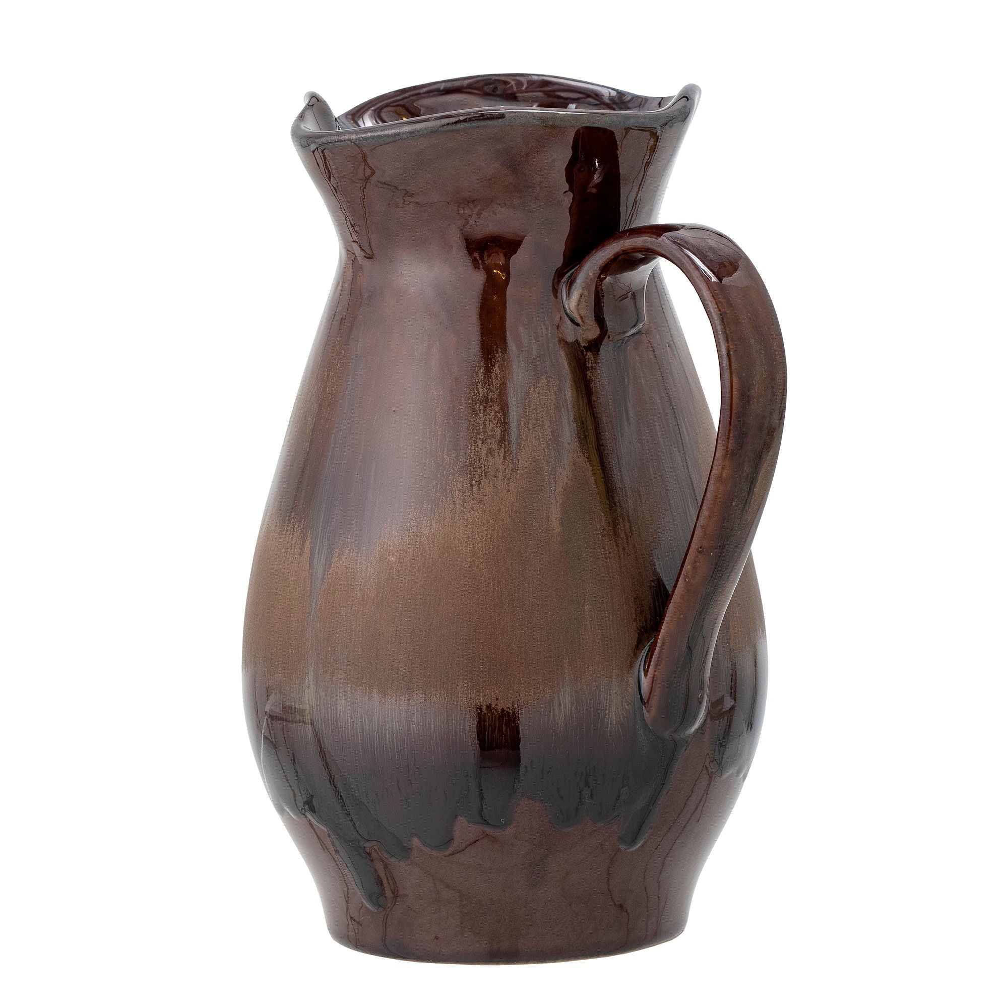 Kreatywna kolekcja Dahlia Jug, Brown, Stoneware