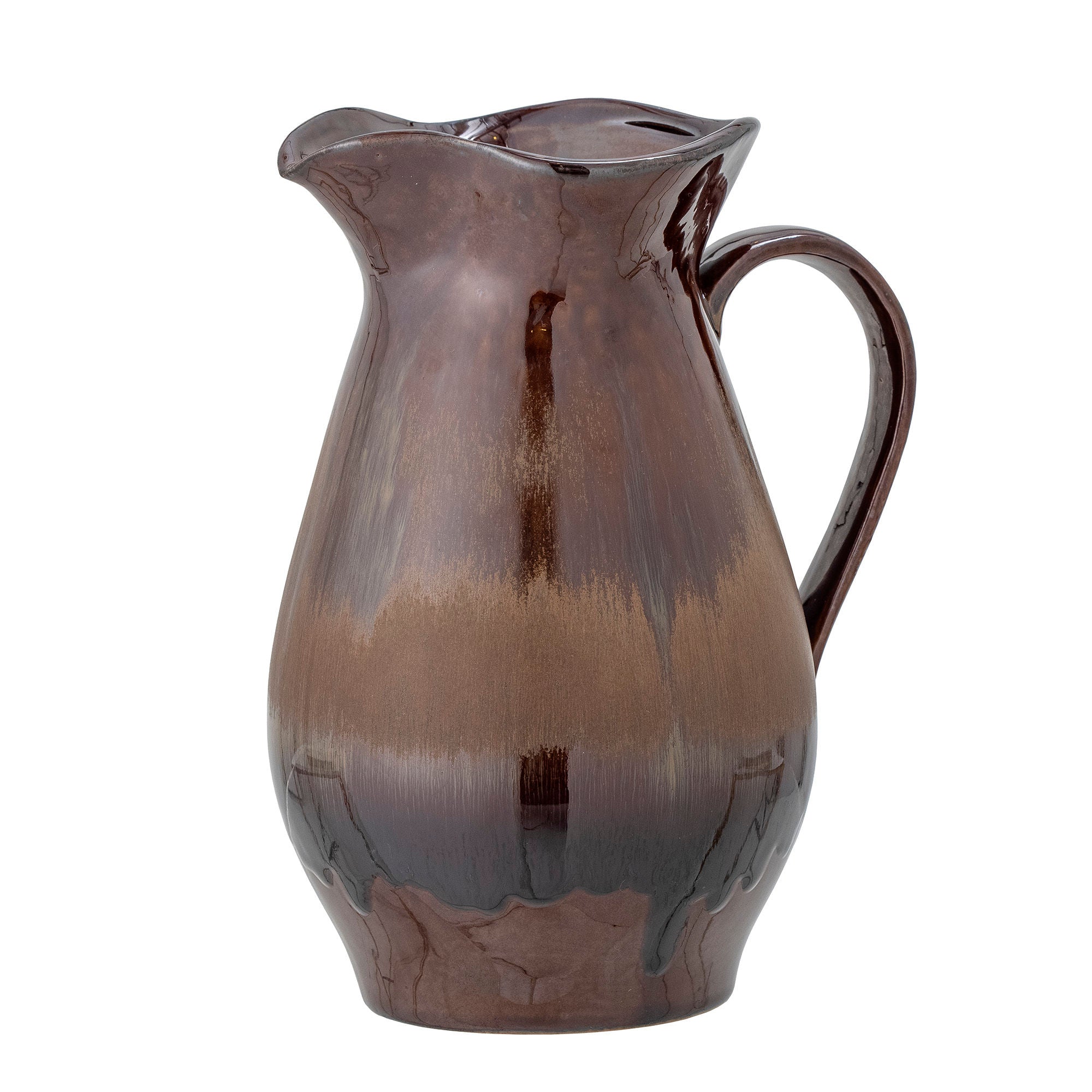 Kreatywna kolekcja Dahlia Jug, Brown, Stoneware